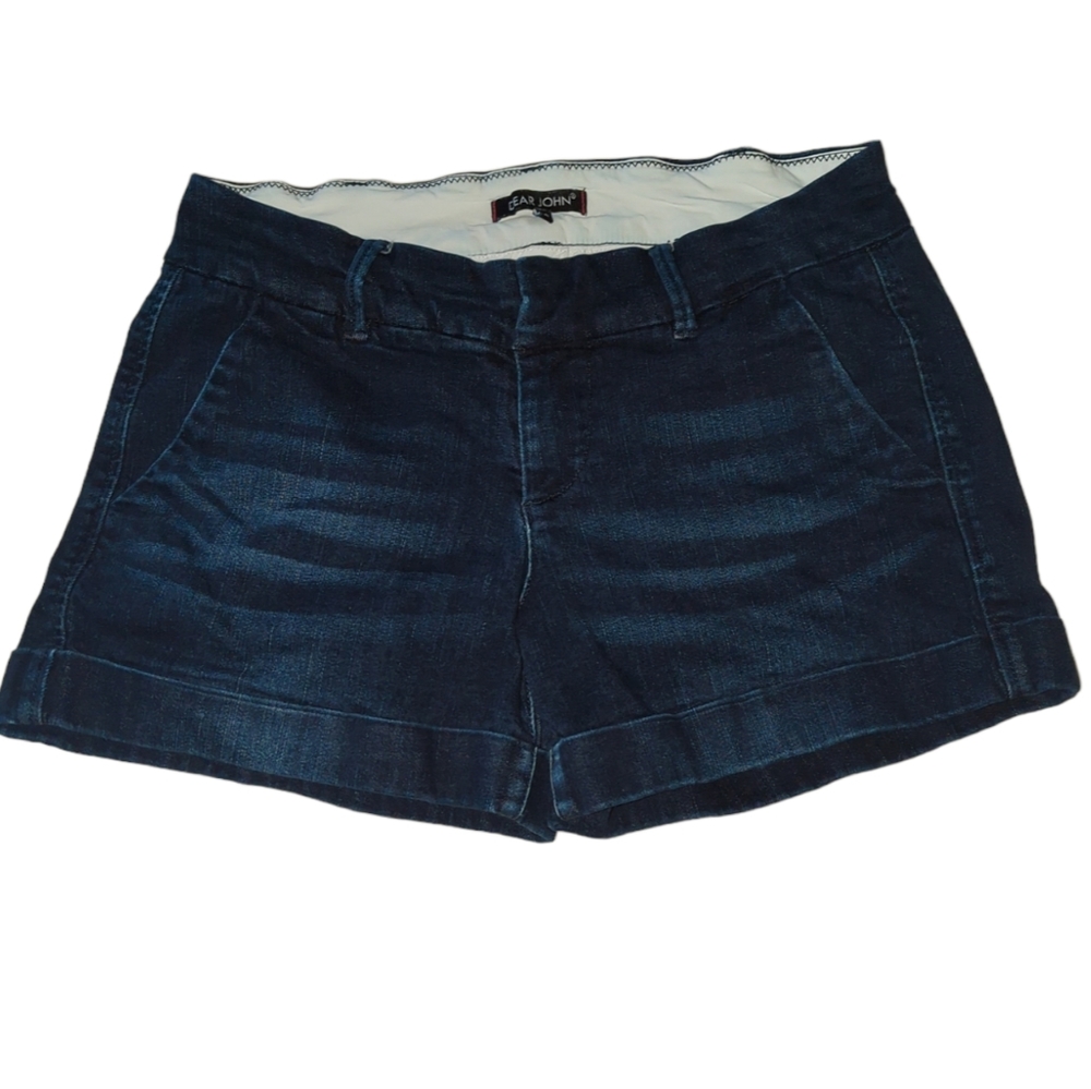 Dear John Dark Wash Cuffed Hem Denim Size 29